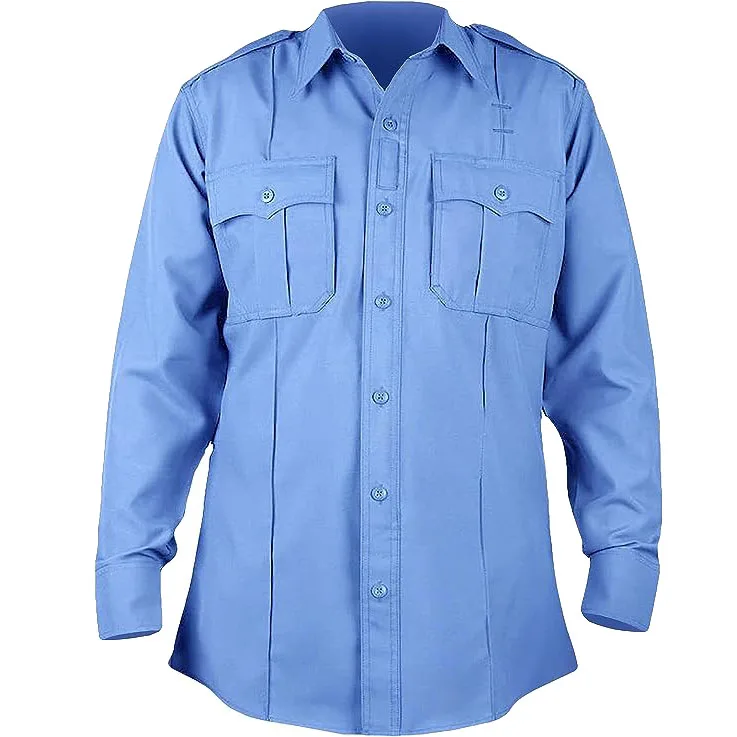 Navy blue shirt winter uniform jacket uniform doorman tactical blue uniform security guard