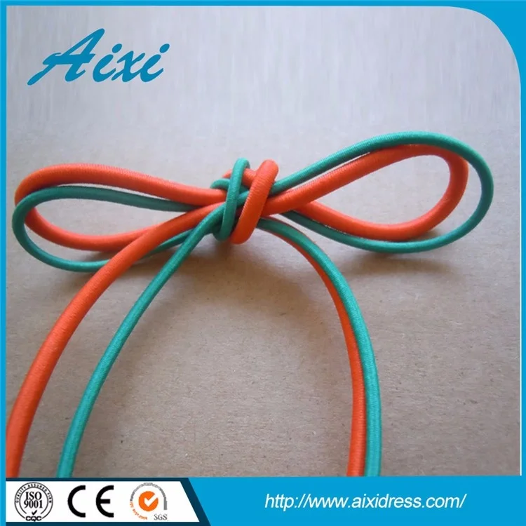 Strong Stretch Elastic Rope Bungee Shock Cord For Shoelaces Drawstring Cord