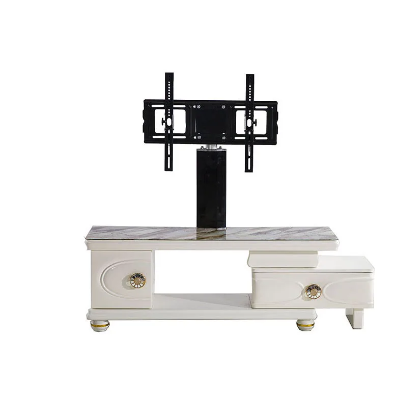 Шкаф для гостиной, ТВ-приставка, деревянная телевизионная скамейка, современный шкаф для хранения с 2 полками, телевизионная стойка