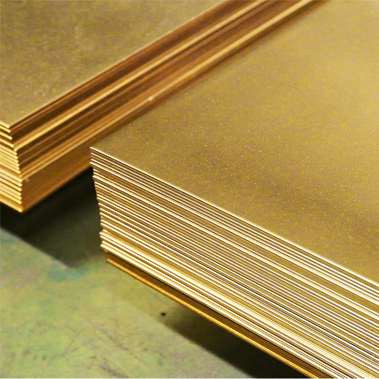 China supplier brass sheet/brass plate in stocked