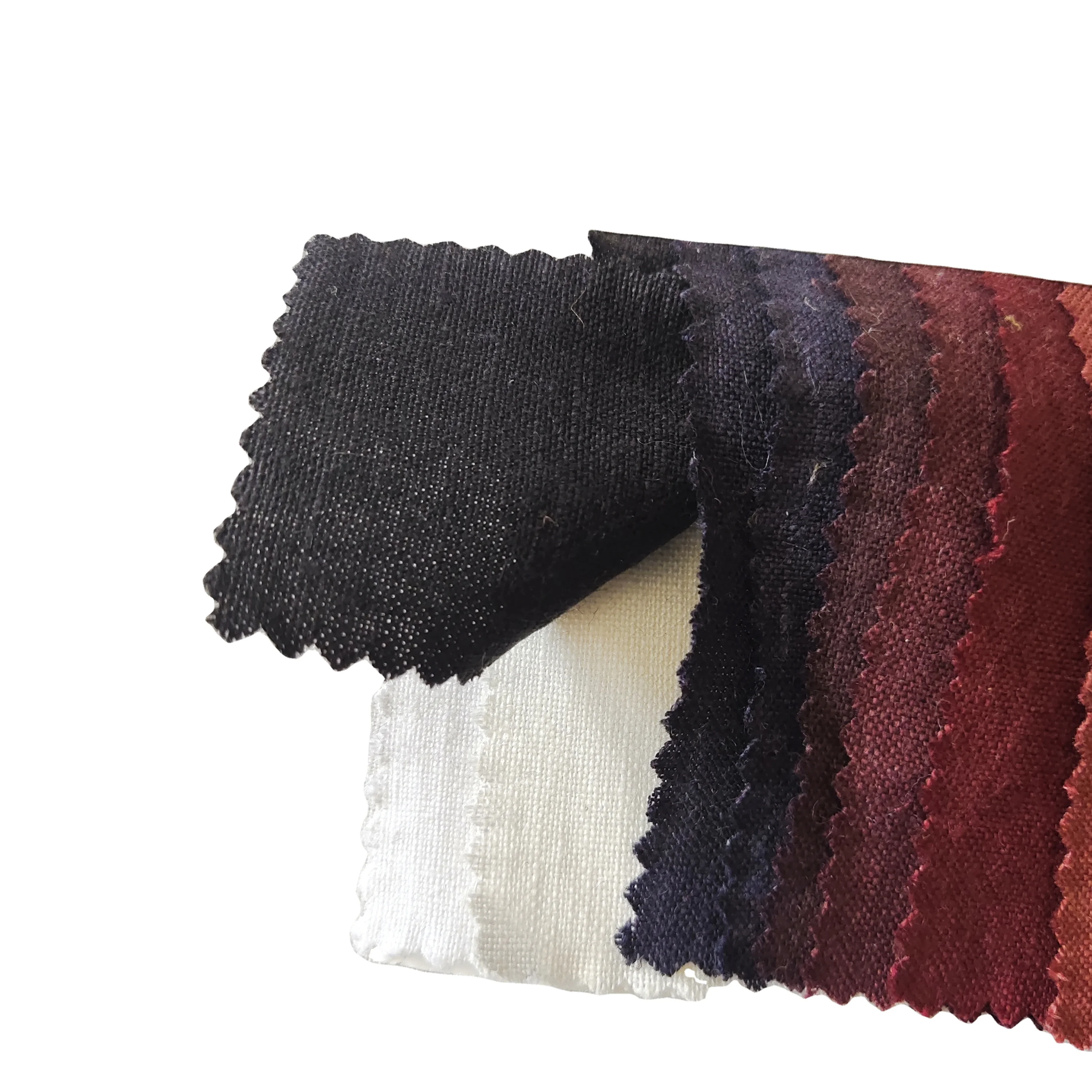 Оптовая продажа простая чистая льняная ткань из натурального песка для одежды текстиль в наличии