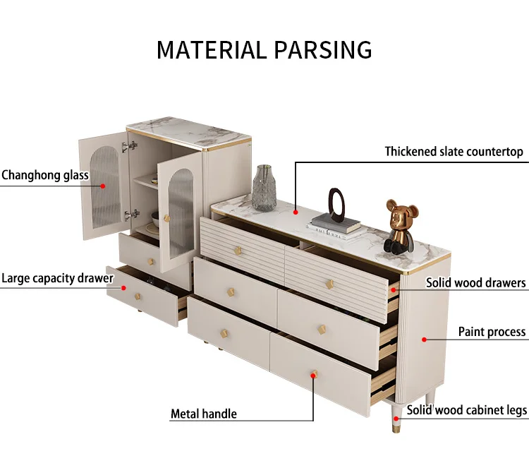 living room wooden rustic storage bedroom storage cabinet with drawers drawer drawer storage bucket cabinet