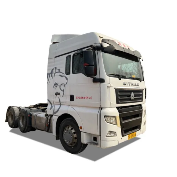 Hot selling original condition LHD  375hp 2015model 10 wheels 6x4 tractor truck howo trailer truck used tractor head for sale