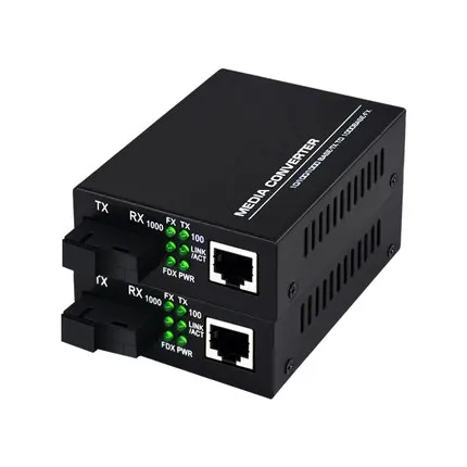 HTB-GS-03AB Gigabit fiber transceiver single-mode single-fiber media converter Gigabit monitoring network transceiver