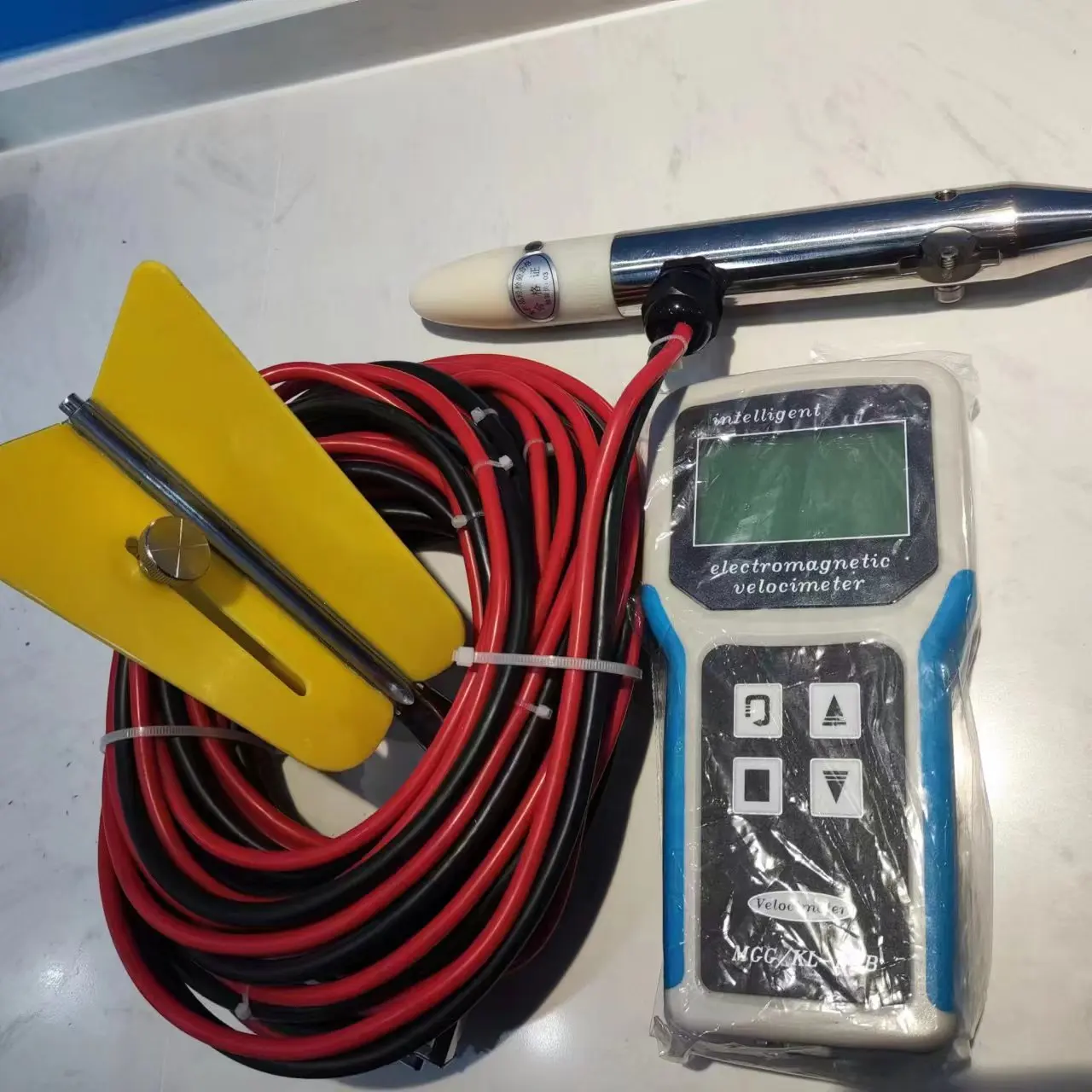 MGG/KL-DCB magnetic induction Open Channel Flow Meters measurement in creeks