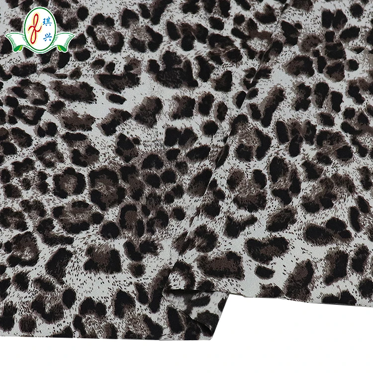 
Lady elastane leopard print breathable Lingerie Fabric  (60753210734)