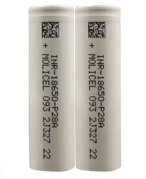 Brand New Molicel Lithium Batteries P28A 3.6V 18650 2800mAh  35A Discharge for Electric Motorcycle E-Bike Power Tool
