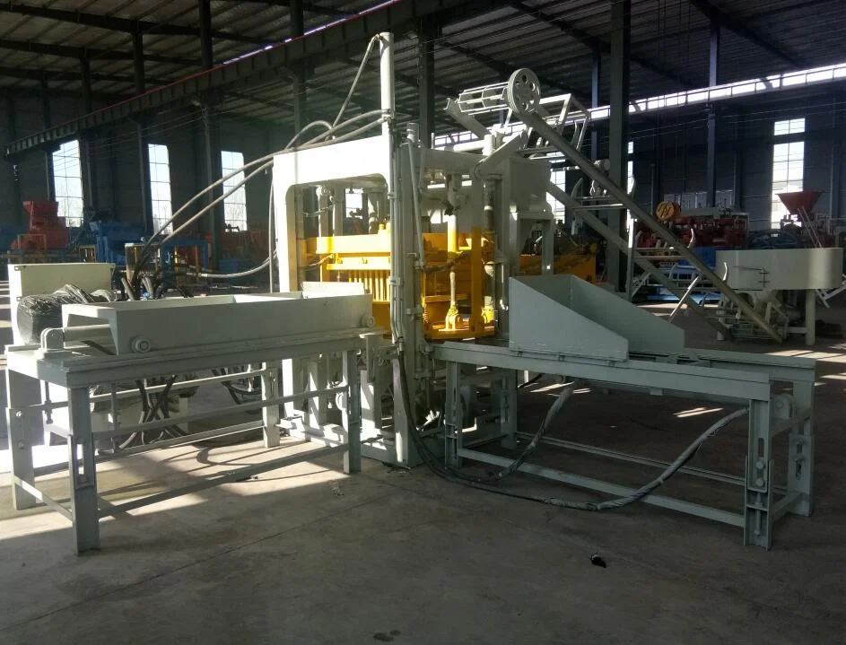hollow paving block machine/concrete paver manufacturer QTY3-20 hydraulic brick press