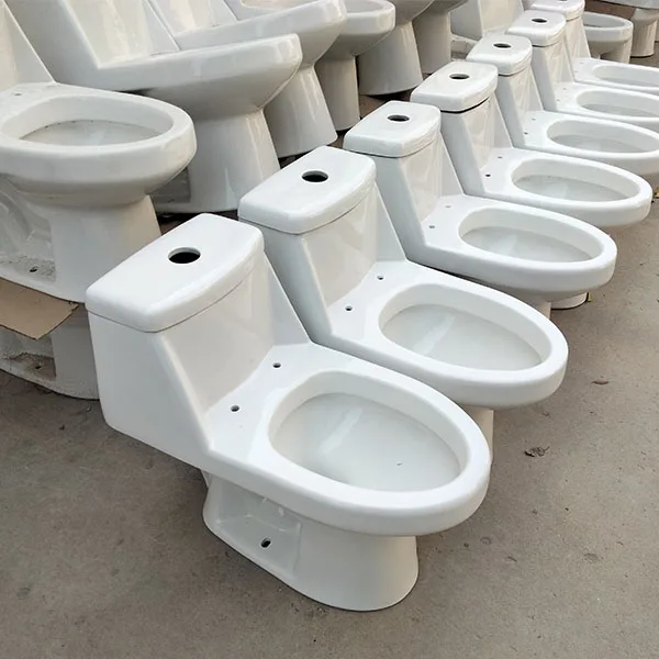 Недорогой Цельный унитаз Белый напольный с двойным стеклом Inodoro De Una Pieza