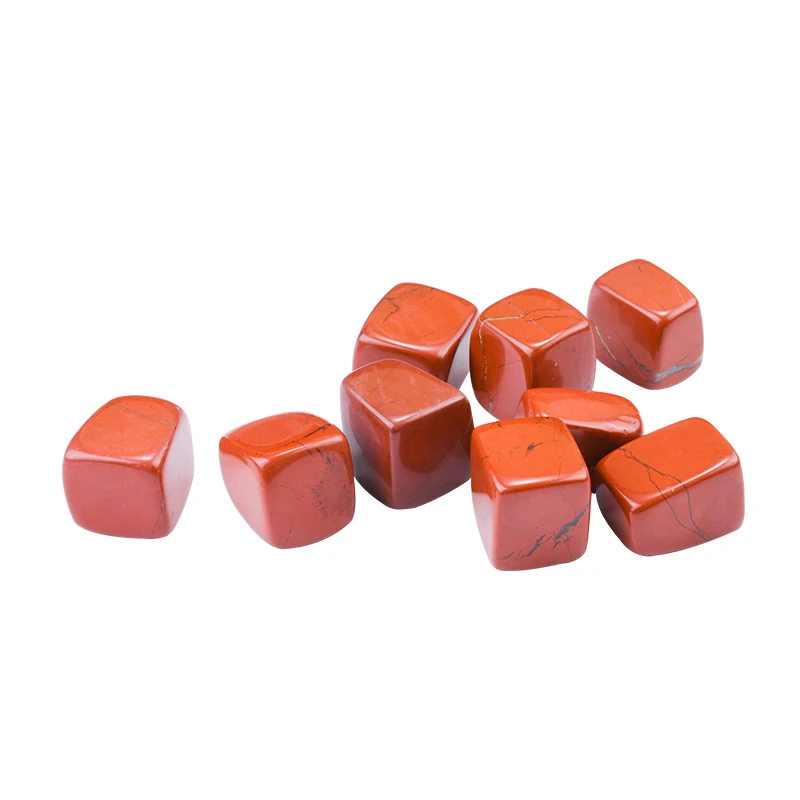 Natural Red Jasper Tumbled Stone Supplier Factory Direct Wholesale Healing Jade Tumbled Stone for Home Furnishing Decoration