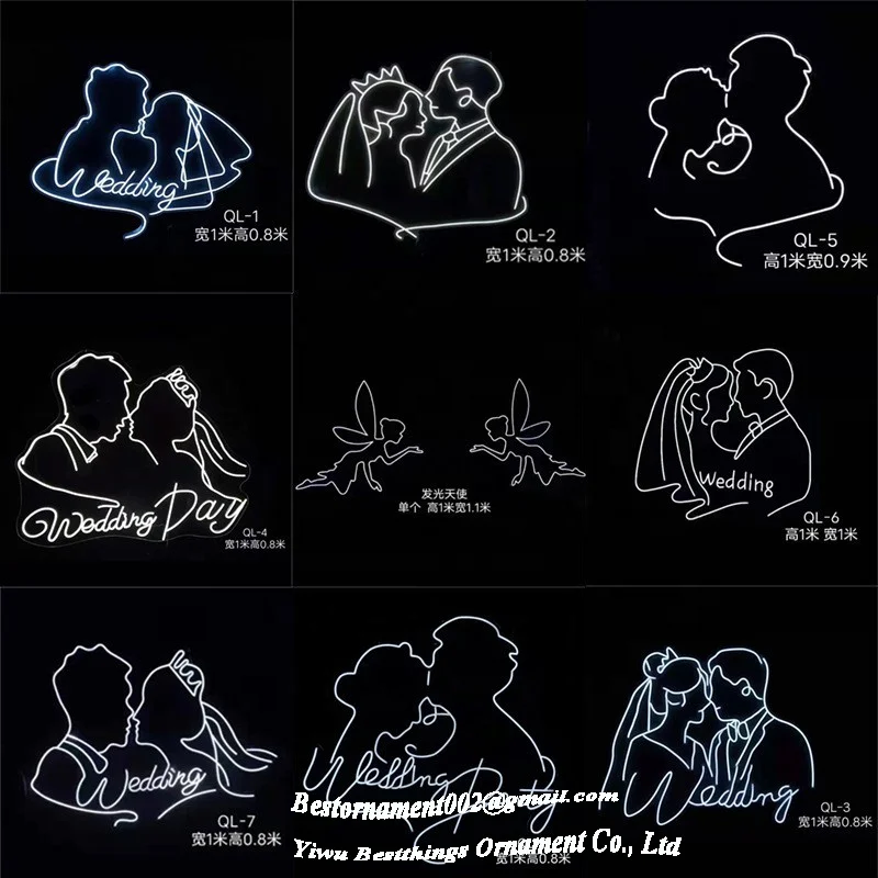 Wholesale Wedding Decoration LED Lighted Centerpiece Wedding Stage Backdrop Decor Light Wedding Lights Stand