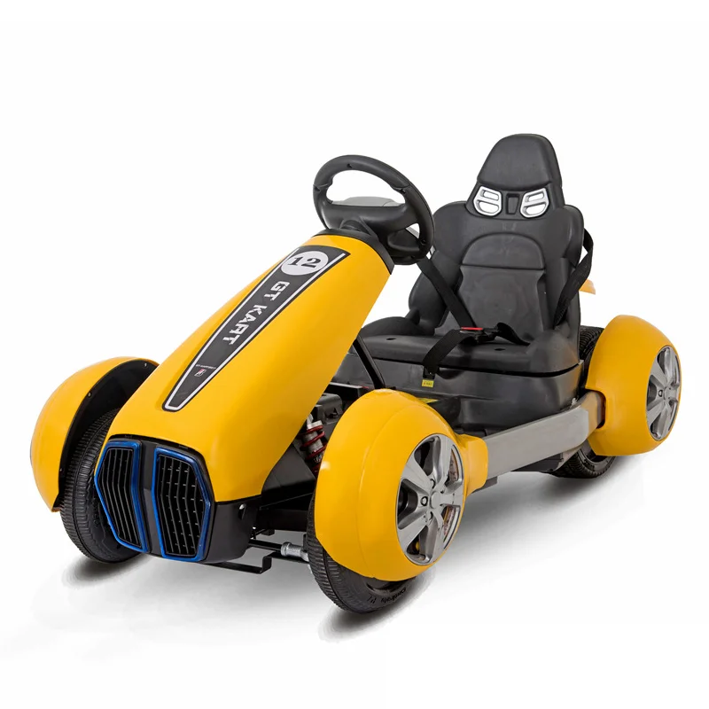 Cool Design 12v Electric Children Go Cart Kids Racing Battery Powered Ride On Car Baby Toy Vehicle