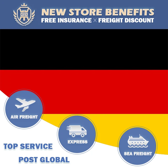 DDP Shipping Agent from China to Germany with All Kinds Goods Double Side Customs Clearance by Sea/Air/Rail