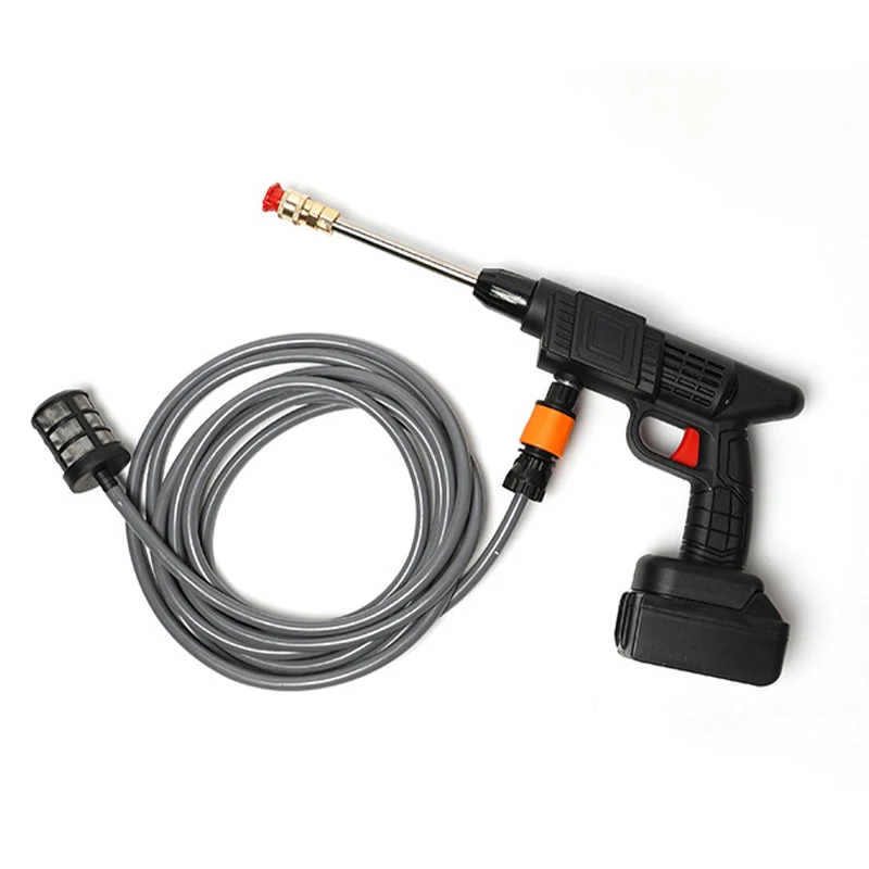 New design High Pressure 24V Wireless Automatic Car Washing Machine High-pressure Car Wash Water Gun