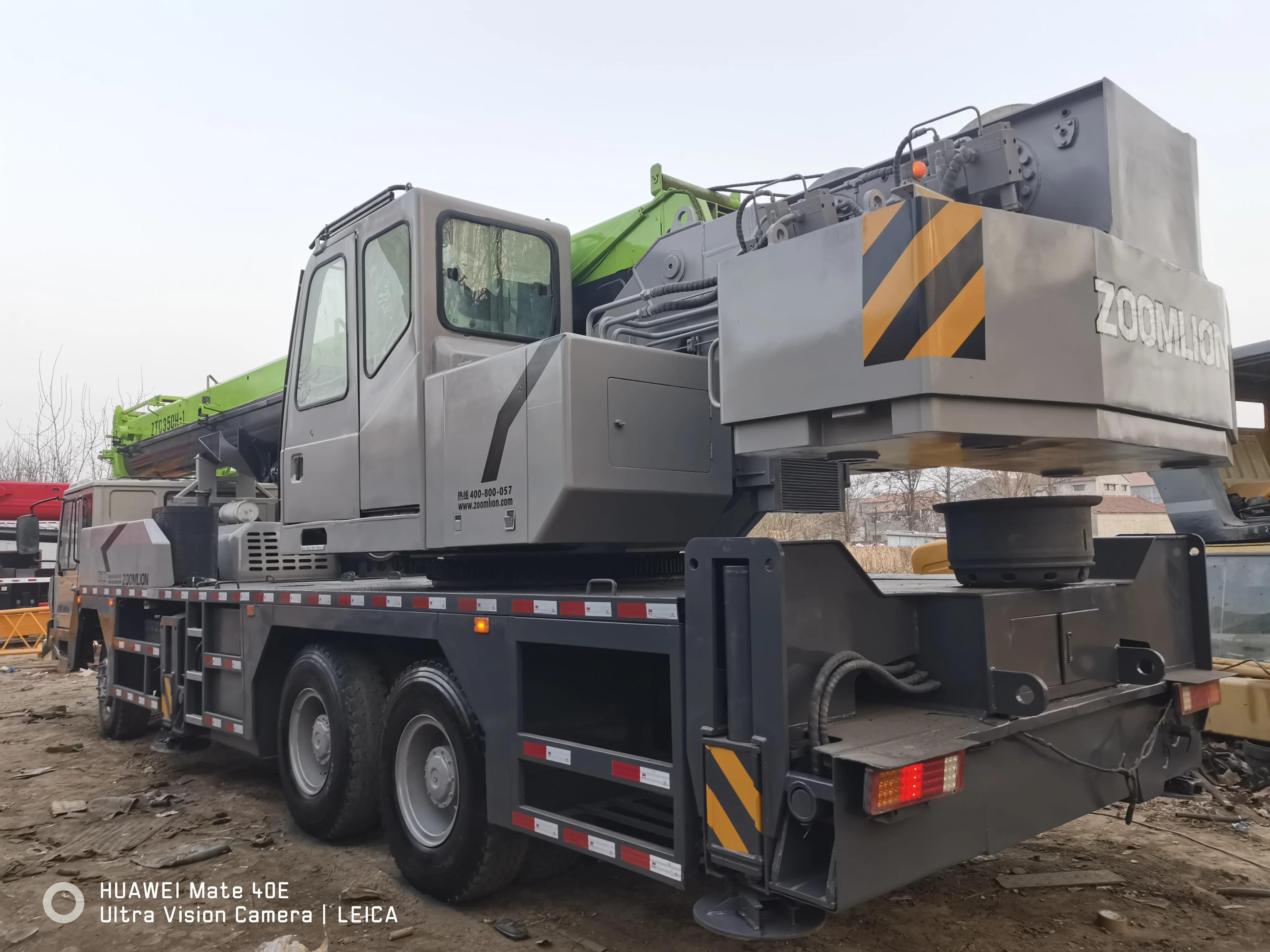 Original Second Hand ZTC350H mobile crane zoomlion 35 ton truck crane used truck cranes