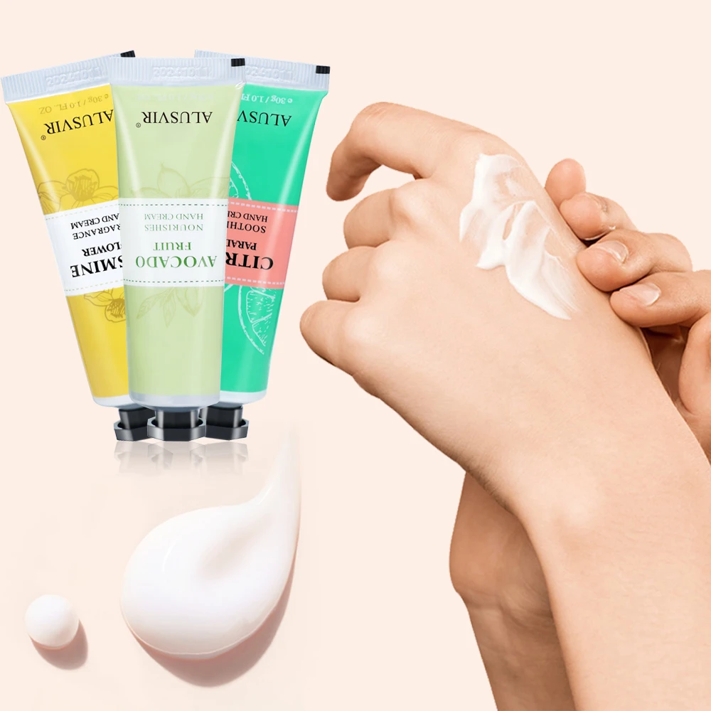 Wholesale Natural Organic Anti-aging Nourishing Hand Lotion Skin Whitening Moisturizing Hand Cream Set