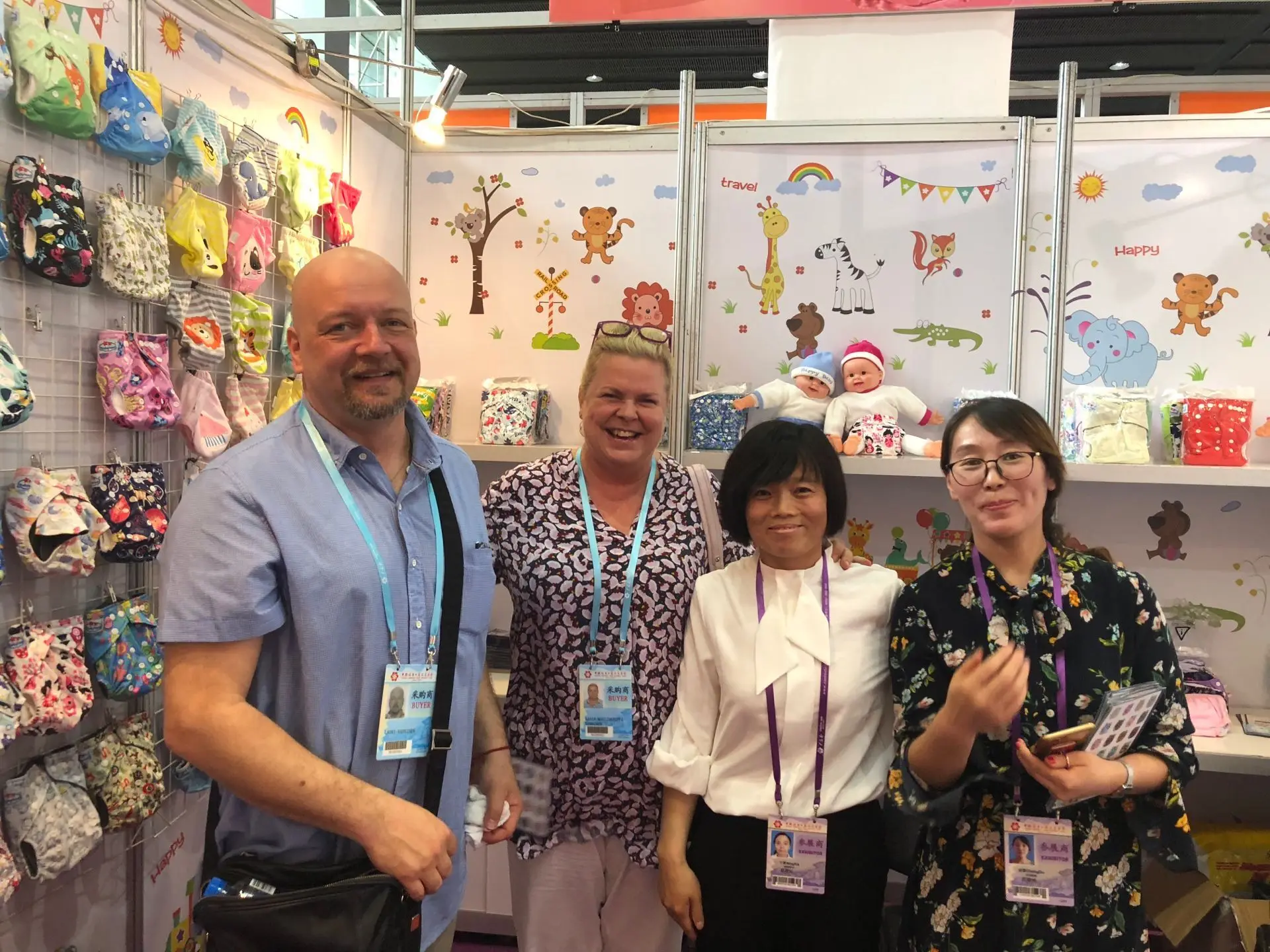  Современный тканевый подгузник Babyland готов к отправке с двойной ластовицей 50