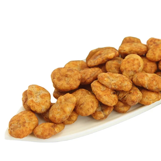 Chili, Salted, Garlic Fried Broad Bean Snacks