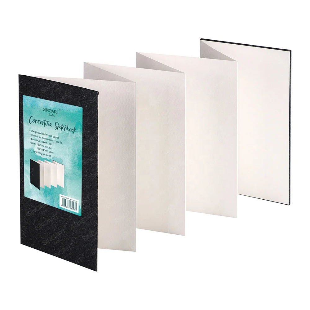 Скетчбук SINOART 300 г/кв. М для акварели 14 поверхностей рисования контурный акварельный альбом Индивидуальный размер и логотип акварельная