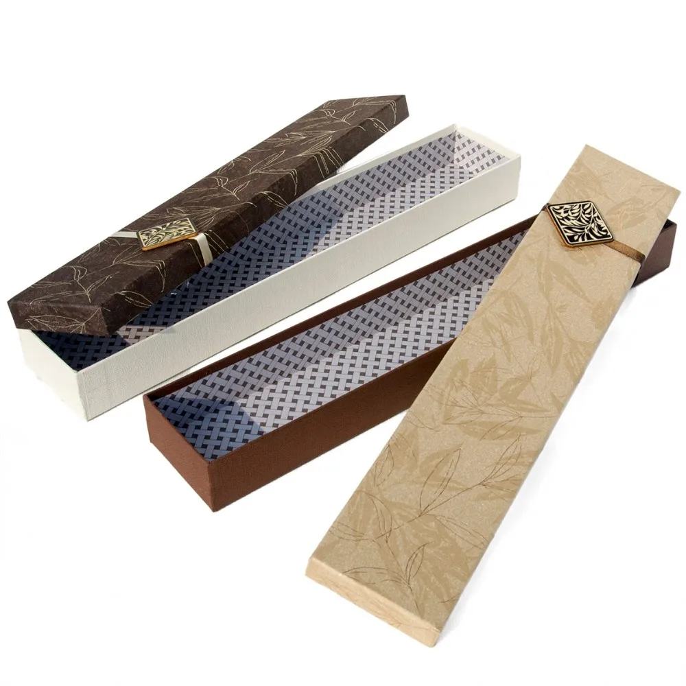 Custom long and narrow packaging boxes cardboard gift boxes