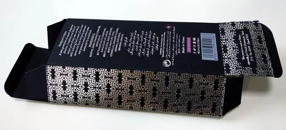 
Exquisite custom clothing packaging box low moq 