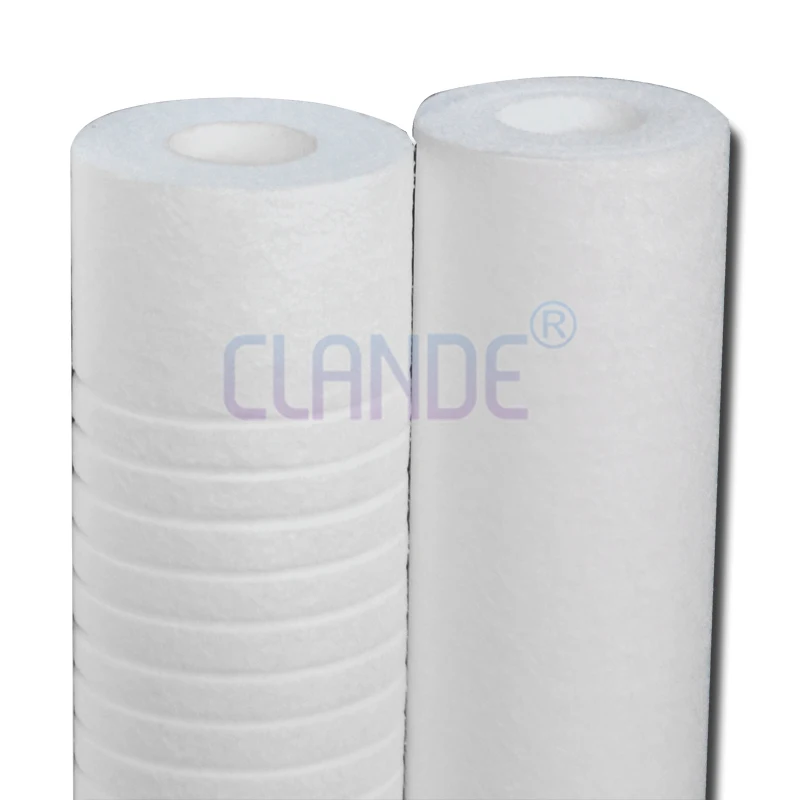 222/226 Fin/Doe End Cap Pp Sediment Melt Blown Filter Cartridge For Deposit Water Filtration