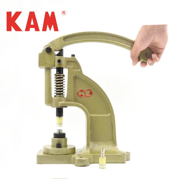 High efficiency kam snap press machine for punching eyelets and kam snaps button