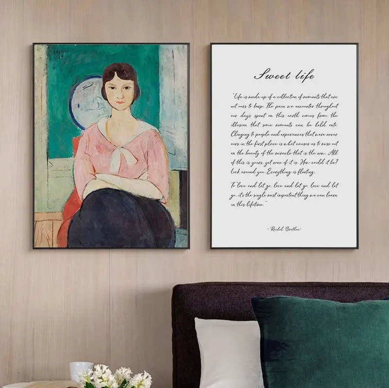 Famous Framed Vintage Monet Figure Parasol Woman Lady Wall Decorative Canvas Print Oil Painting