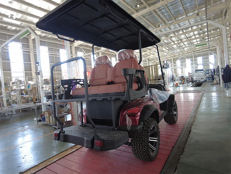 6 Seat Lithium Battery Golf Cart Adults Scooter 48V 60V  72V Electric Golf Car