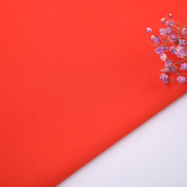 Hot sales suiting fabric 77%poly, 20%rayon,3%sp, 215gsm rayon polyester spandex fabric for blouse