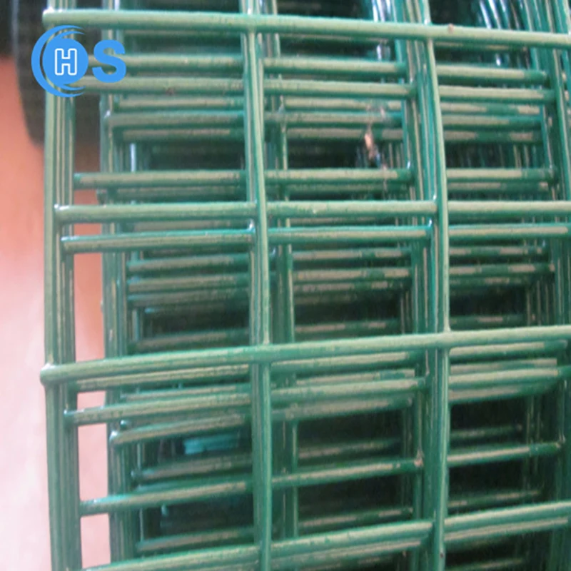 PVC coated poultry square welded mesh fence gi galvanized after welding wire mesh fence