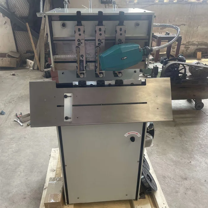TD202 Double Heads Flat and Saddle Wire Stitching Machine For Sale
