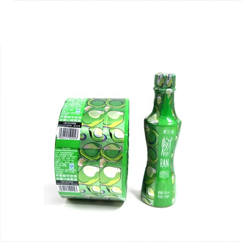 Custom Bottle Shrink Wrap Label Sleeve for Water Bottle Sealing