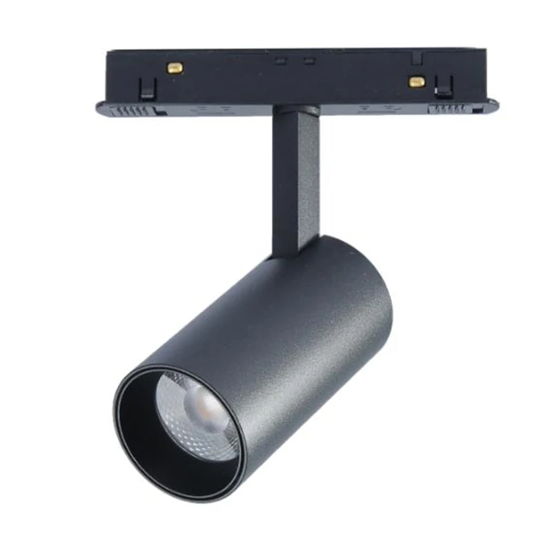 Anti glare black 10w low voltage wireless adjustable beam spotlight focus lamp magnetic track lights