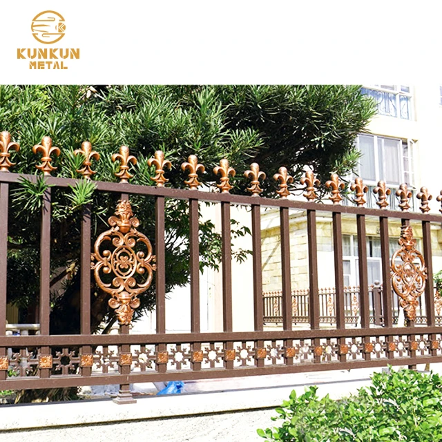 New Designed Aluminum New Zealand Architectural Blade 3d Fence Horizontal Fence Composite Cheap Fence