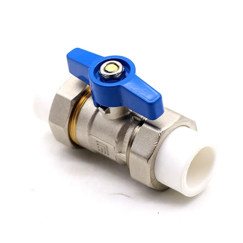 T424super September free sample Double ppr ball valve articulation for Boiler pipe