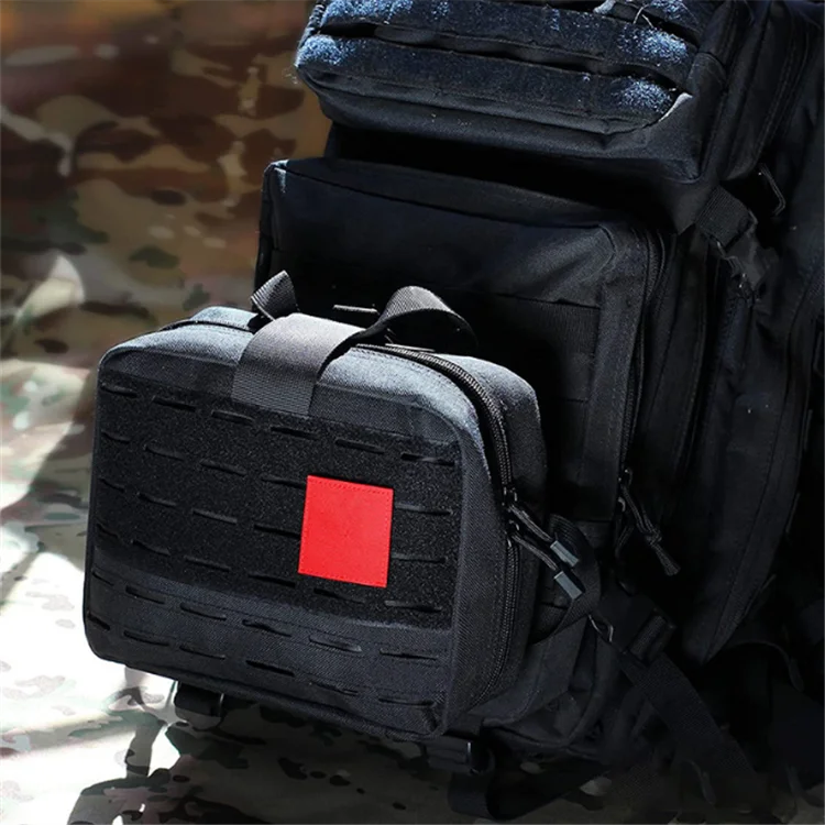 Tactical Medical Pouch Laser Cut Molle First Aid Kit IFAK Pouch Outdoor Survival EMT Waist Bag