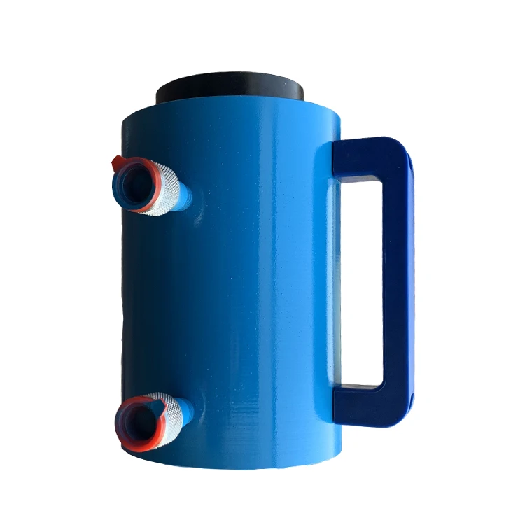 
Custom Electric Oil Pump 200 Tons 152mm Stroke Double Acting Hydraulic Cylinder Electric Jack 