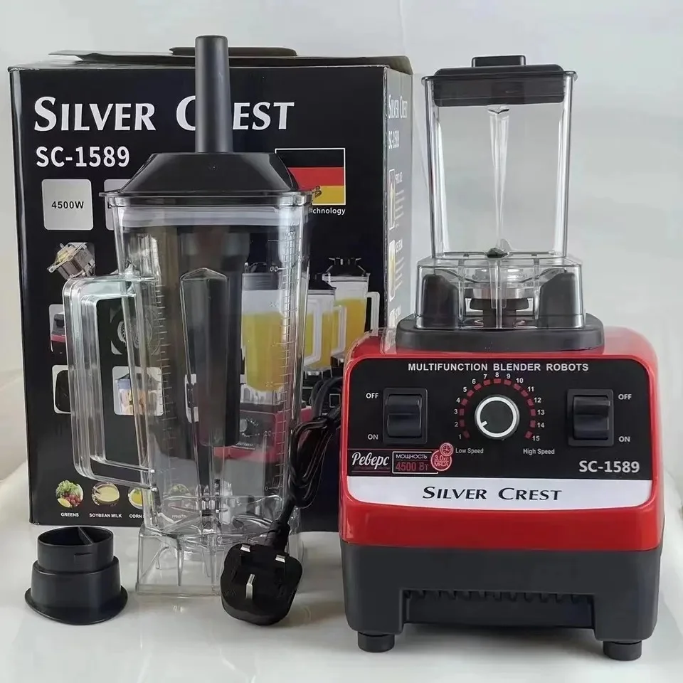 heavy duty juice fruit mixeur 4500w silver crest sc 1589 2 in 1 fresh juicer smoothie mixer blender machine