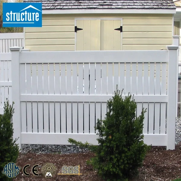 Cheap Garden Decoration PVC Vinyl Security Yard Fence Children Safety Fence