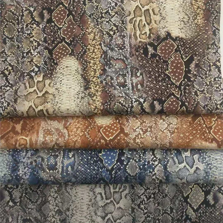 Оптовая продажа китайский поставщик высокая эластичность мягкая одежда ткань с принтом на заказ для блестящих женских курток брюк вязания аквалангом
