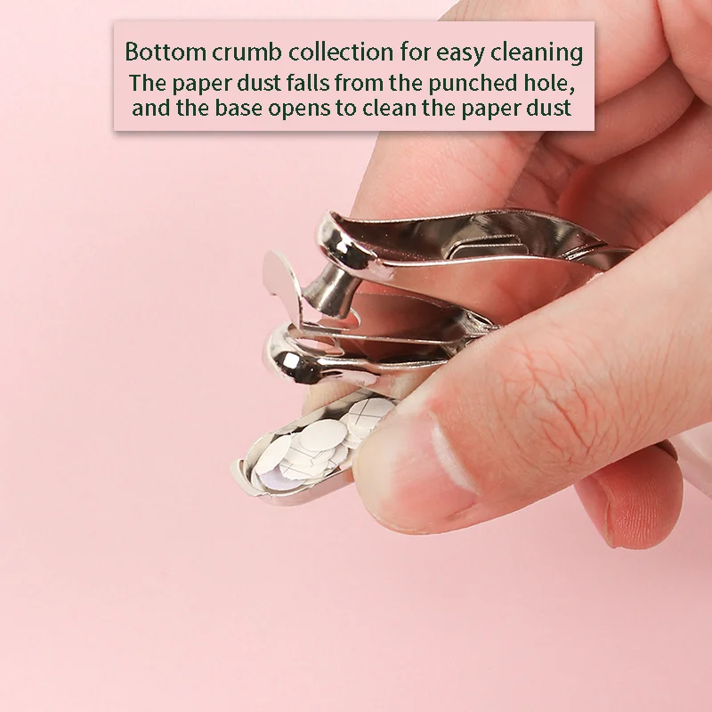 Circle 6mm Card Cut Cardmaking Handcraft Tools Scrapbooking Mental Hole Punch