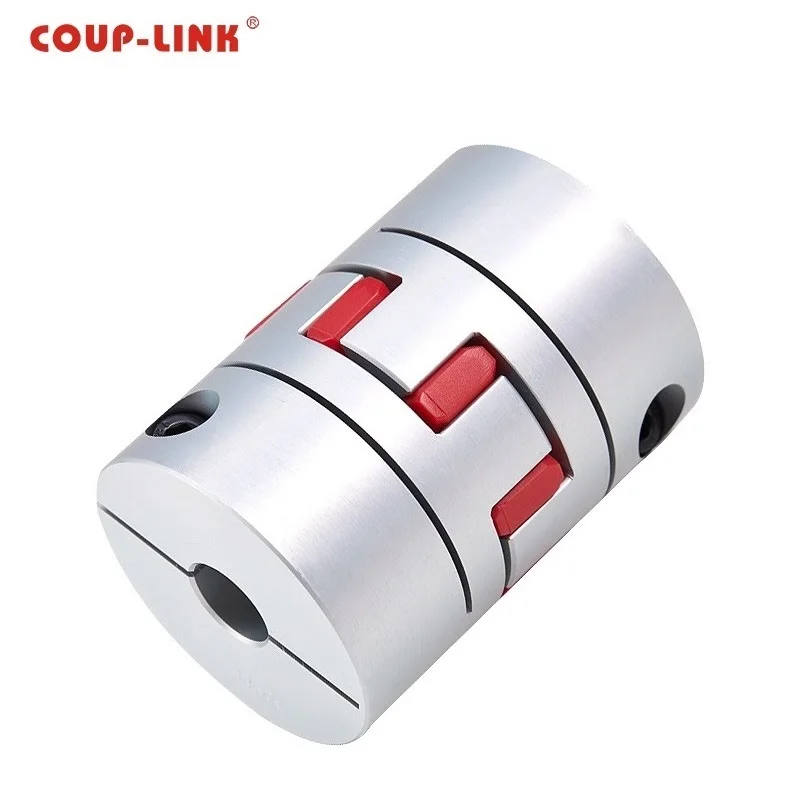 High Quality Aluminium 30Mm Flexible Jaw Shaft Coupling With Insert Spacer