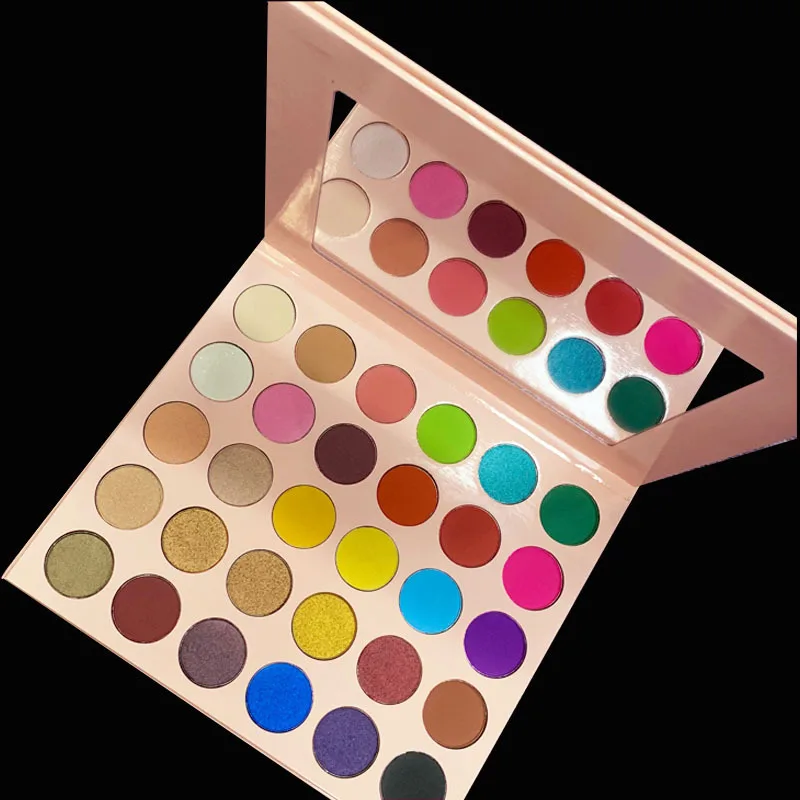 Wholesale New Colorful Pigmented Luxury Vegan Nude Makeup Private Label Custom 30 Colorful Matte Eyeshadow Palette Eye Makeup