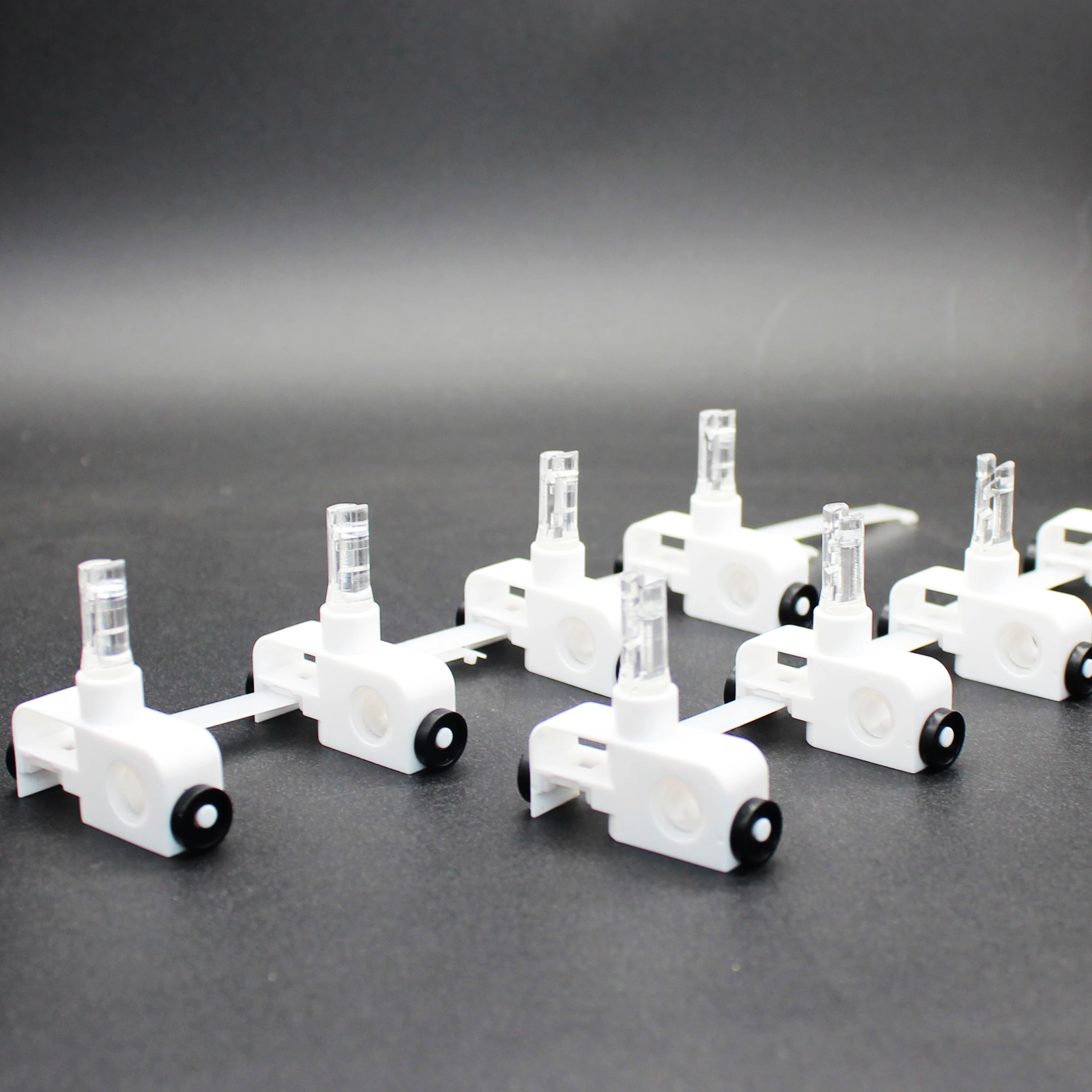 4-Prong H hook carrier Vertical Blind Assembly Vertical Carrier Replaceable Vertical Fabric Window Parts