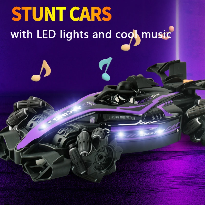 4WD Stunt Spray Karts RC Racing Car Toys Gesture Sensor Remote Control Drift Vehicle Toys Boy Gifts Radio Control Truck Toy
