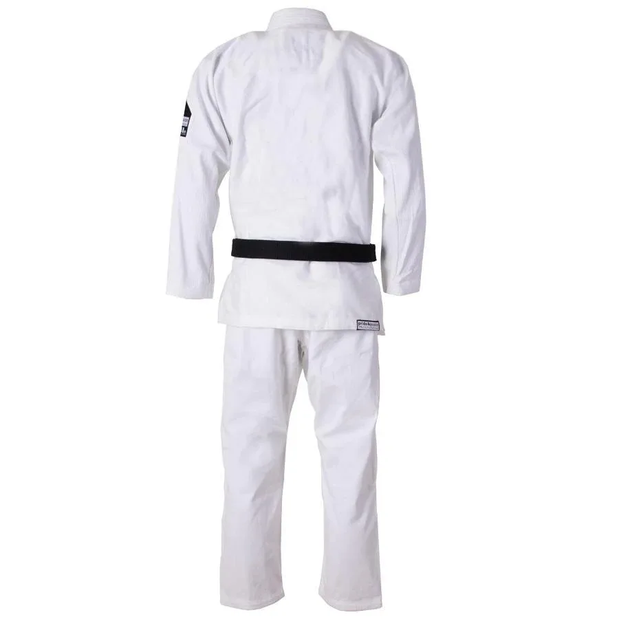 Gi bjj 100% хлопчатобумажная предварительно закругленная ткань под заказ жемчужное плетение одиночное Золотой Плетеный медовый гребень gi кимоно