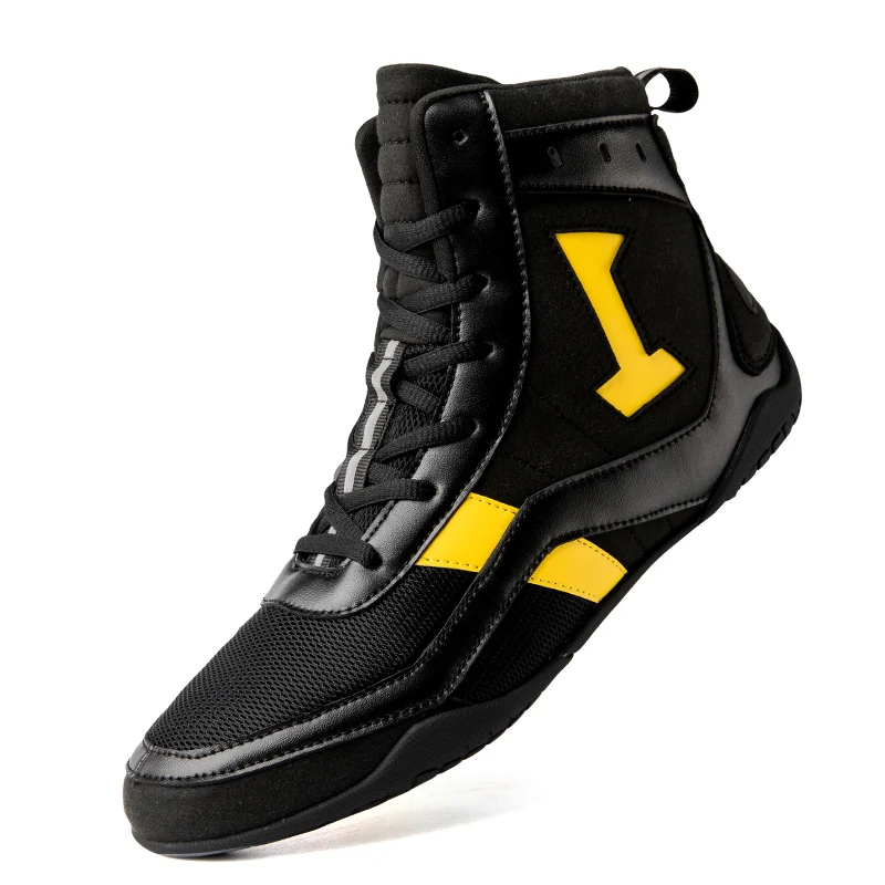 Innovative design wholesale Breathable Boxing shoes Training Boxing Sneakers Wear Resistant Boxing shoes