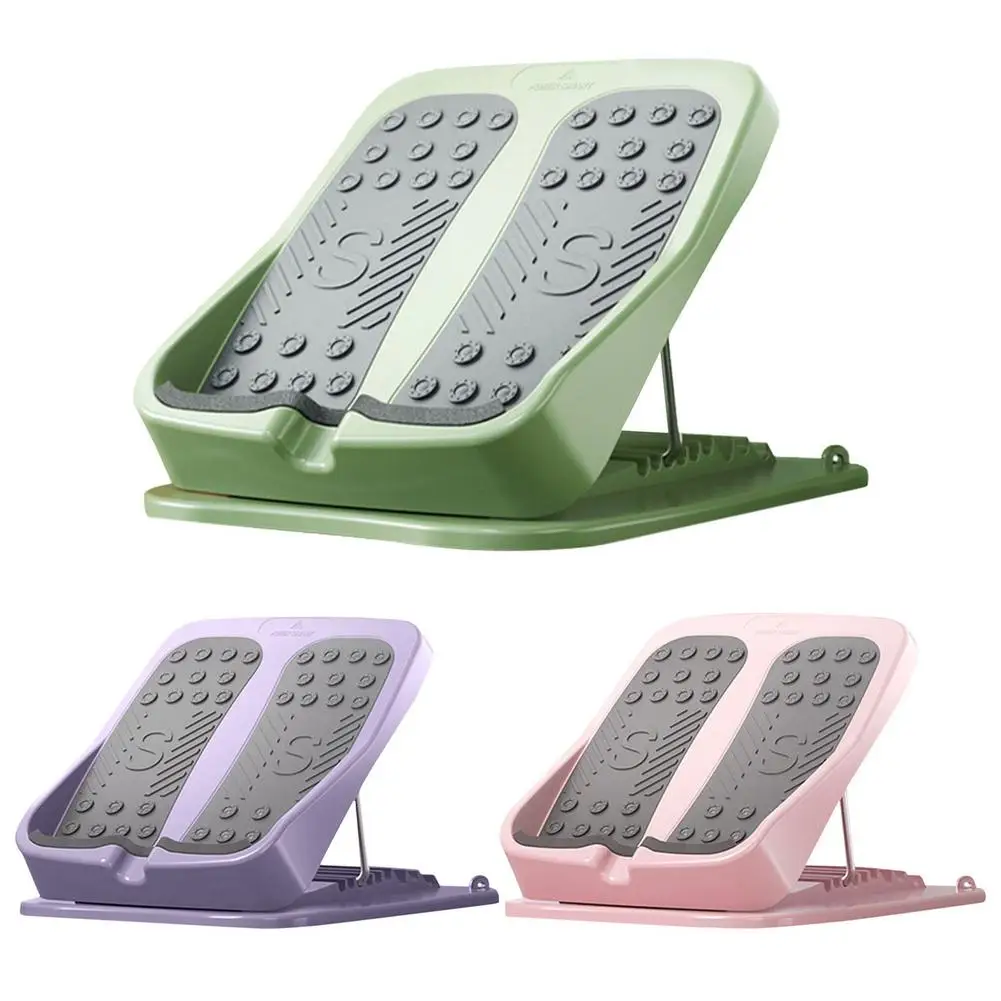 Portable Slant Board Foot Massage Instrument Adjustable Incline Boards Calf Ankle Stretcher 5 Positions Foot Stretch Wedge Board