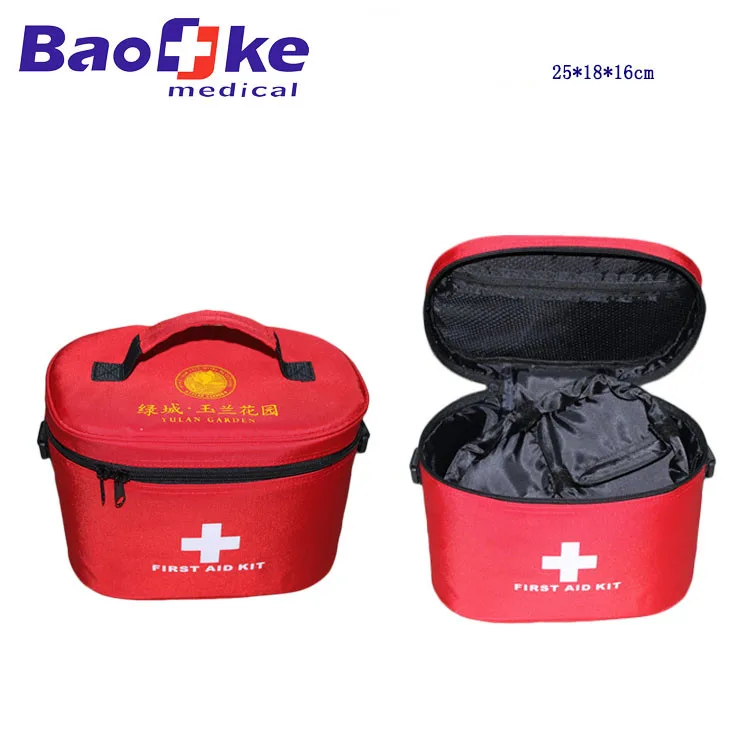 Earthquake&Disaster First Aid Kit with a Carrying Bag, Family&School&Workplace Emergency Prep Medical Set, IFAK in Car